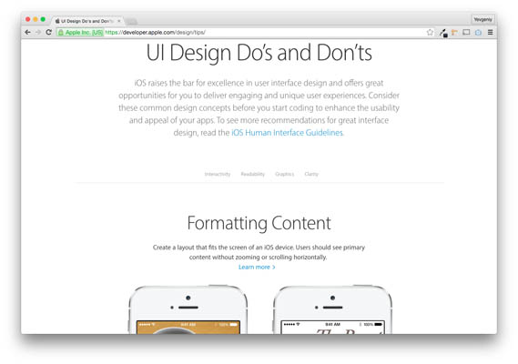 UI Design Do’s and Don’ts