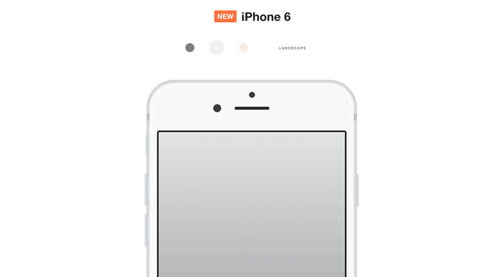 10 Pure CSS (Mostly) Flat Mobile Devices