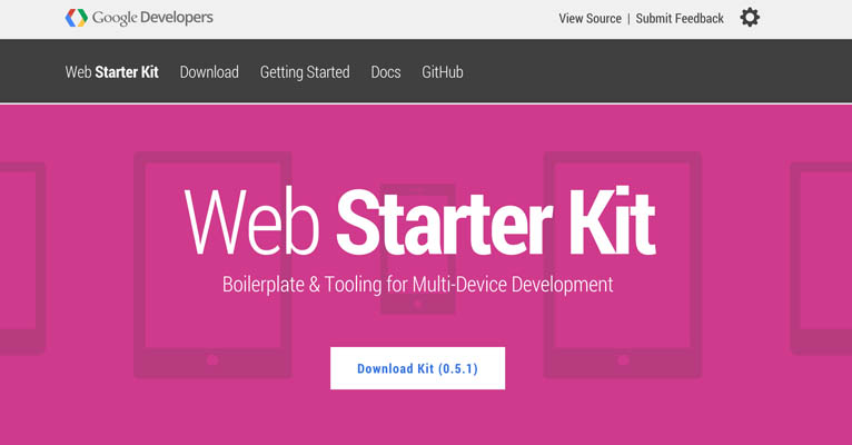 Google Web Starter Kit