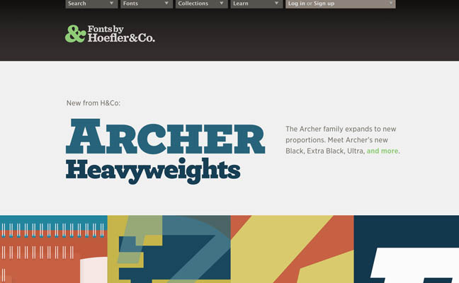 Fonts by Hoefler & Co.