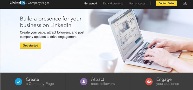 LinkedIn Company Pages