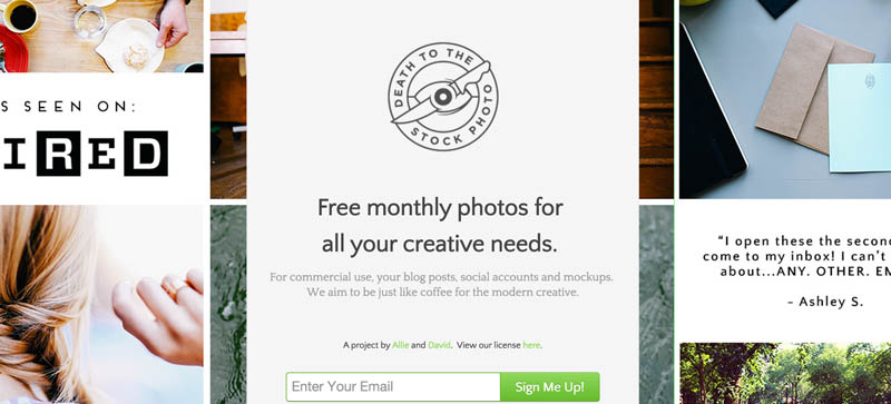 Death to the Stock Photo