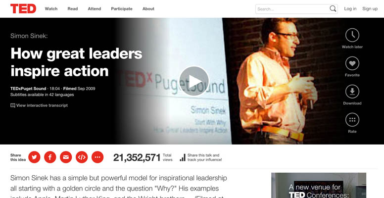 How great leaders inspire action