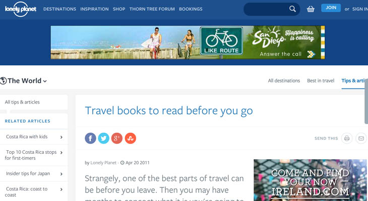 Travel books to read before you go